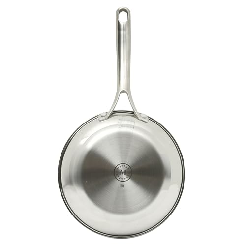 Image of Martha Stewart Castelle 8 inch Stainless Steel Frying Pan Non Toxic Fry Pan Skillet