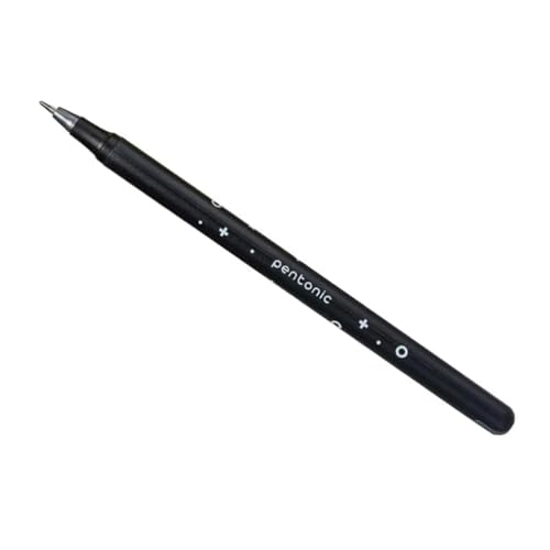 Image of Pentonic Cipher 0.5mm Ball Pen, Black Body Black Ink (Set of 10 x 3)
