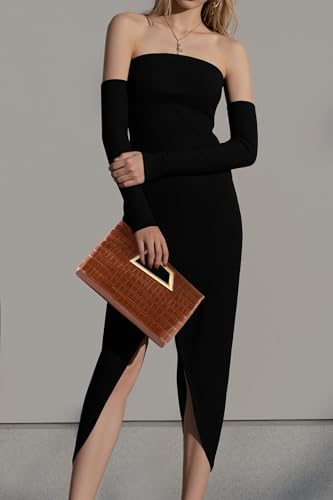 Image of Coucoland Clutch Purse for Women - Evening Bags PU Leather Glitter Fashion Purse Handbag for Wedding Party Daily | PU Leather