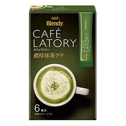 Amazon.co.jp: AGF Blendy カフェラトリースティック 濃厚抹茶ラテ 6本