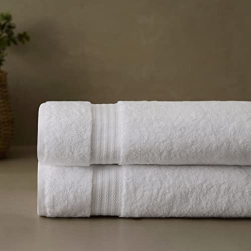 10 Best Organic Cotton Bath Sheets That Bring Luxury to Your Home 4 Fabdreams 100% Organic Cotton Bath Sheet Set of 2