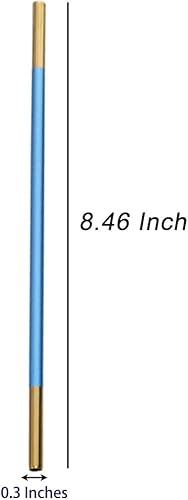 Miniatura 8 de Pajitas de metal reutilizables de acero inoxidable, popotes de metal reutilizables extralargos, pajitas de metal rectas, rosas, 5 piezas.