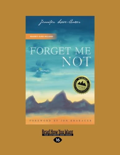 Forget Me Not: A Memoir