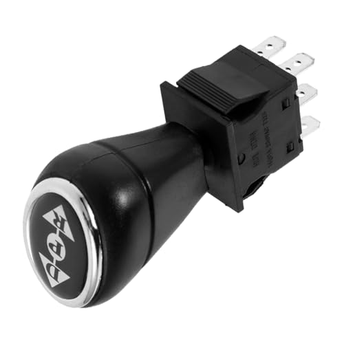 Beaupretty Interruptor de Cambio Ergonómico para Coche Eléctrico Infantil Palanca Autoreset con Función Adelante Parada y Repuesto para Juguetes de Paseo Exterior