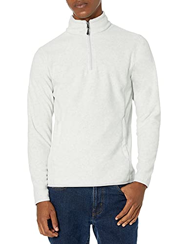 Image of Amazon Essentials Men's Quarter-Zip Fleece Pullover Jacket, Insulated for Cold Weather