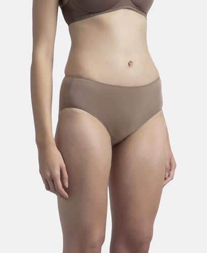 Image of Jockey 1802 Women High Coverage Micro Modal Elastane Stretch Hipster