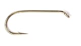 Daiichi Standard Dry Fly Hook Mini Barb, Bronze (1180) 100 Pack – Size 16