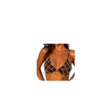Sexy Metal Mesh Tassel Chest Chain Summer Bikini Tank Top Chain Bra Jewelry Festival Rave Underwear Chain Jewelry for Women (Gold)