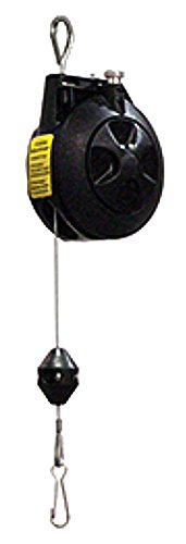 Reelcraft TB 01 Spring Retractable Tool Balancer, 6', Holds 0.0-1.5 lbs, Cable Included
