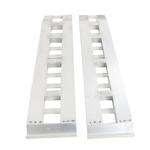 Rampas de aluminio 72 x 15 pulgadas capacidad 6500 lb Plata miniatura 5