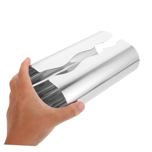Boîte à mouchoirs en acier inoxydable durable distributeur argenté - 5