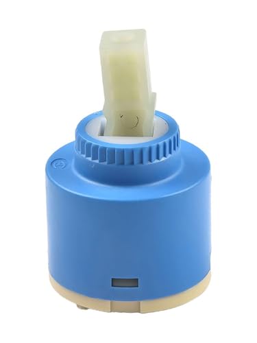 Bulevisiter Kitchen Basin Mixer Taps with Quarter Leakproof Solution Core Replacement for Turn Design and Ceramic Cartridge Valve 35mm and 40mm(40mm)