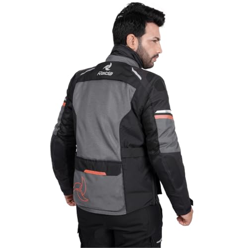 Image of Raida Rover 2 Touring Motorcycle Jacket | Lightest in Its Class | CE Level 2 Armoured | Hydration Bladder Compatible | Waterproof Rain & Thermal Liners included