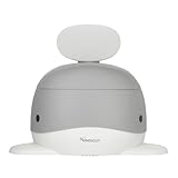 Kindsgut Pot pour bébé, Design de Baleine adapté aux Enfants et Couleurs discrètes, Toilette Enfant pour l'apprentissage de la propreté, Gris foncé