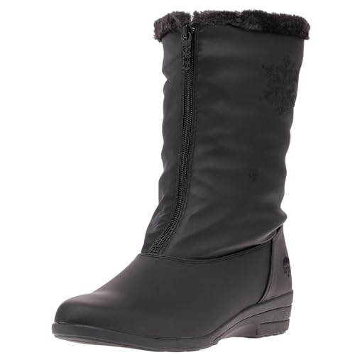 totes Women's Nicole Insulated Waterproof Snow Winter Boots with Zipper