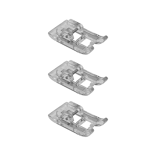 Accesorios para máquina de coser, 3 Piezas de acero inoxidable miniatura 3