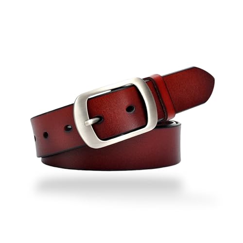 Women's Belt Genuine Leather Belts Width 1.3