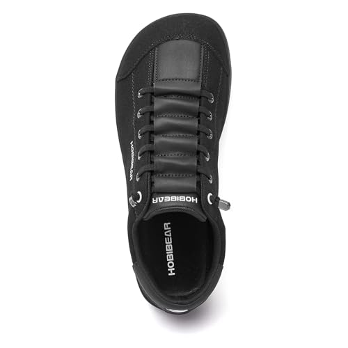 Image of HOBIBEAR Barefoot Minimalist Shoes Womens Mens | Zero Drop | Wide Width Canvas Slip-on Shoes