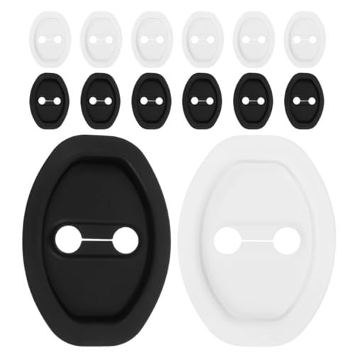 Fundas de silicona para cerradura de coche con amortiguación silenciosa para la noche