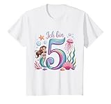 Meerjungfrau Kindergeburtstag Geburtstagsshirts