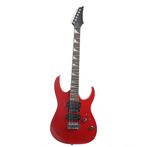 ギターのメイプルローズウッド・エレクトリック初心者アダルトパフォーマンス 音楽愛好家のために (Color : Red)