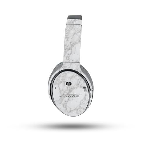 Image of MightySkins Skin Compatible with Bose QuietComfort 35 II Headphones - Frost Marble | Protective, Durable, and Unique Vinyl Decal wrap Cover | Easy to Apply, Remove, and Change Styles