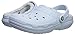 Crocs unisex adult Classic Lined | Warm and Fuzzy Slippers Clog, Mineral Blue/Mineral Blue, 8 Women 6 Men US