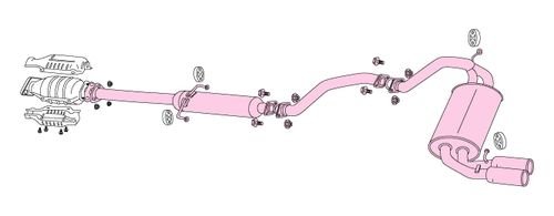 フジツボ ( FUJITSUBO ) マフラー【 Legalis R 】ホンダ CR-X SiR EF8 750-52433