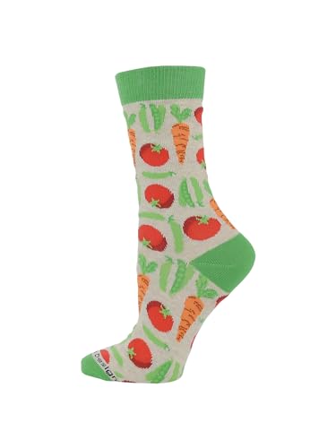 Image of WHD Garden Tool Crew Socks for Women & Men | Fun Veggie Gardening Socks, Nature Lover Gift