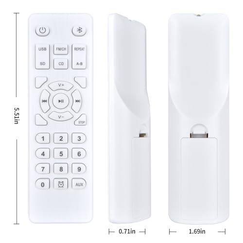 Télécommande KC-809 Qoosea remplace boîtier perdu