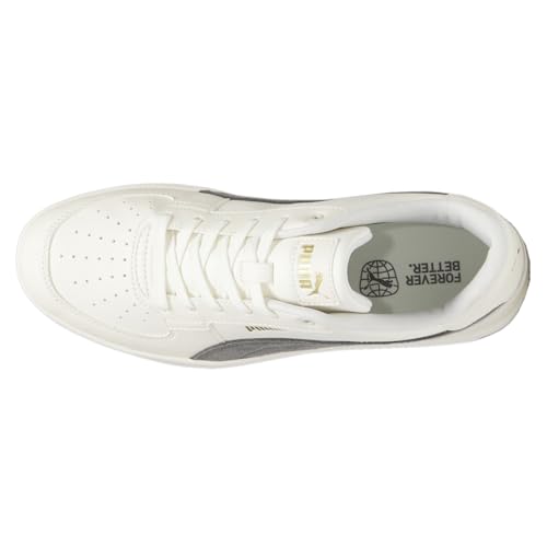 PUMA Mens Caven 2.0 Suede Lace Up Sneakers Shoes Casual - White4