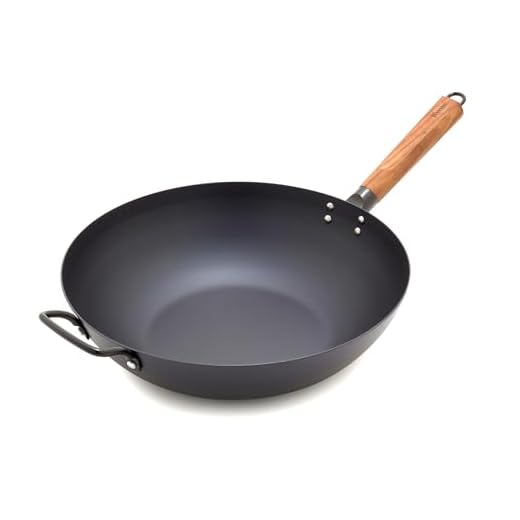 Wok Kyoto de Aço Carbono 30 cm