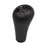 5-Gang- / 6-Gang-Schaltknauf: Der Schaltknauf unterstützt manuell 5-Gang- / 6-Gang-Gänge (1, 2, 3, 4, 5, 6) und ist mit einem Rückwärtsgang-Logo versehen, das nicht verblasst.