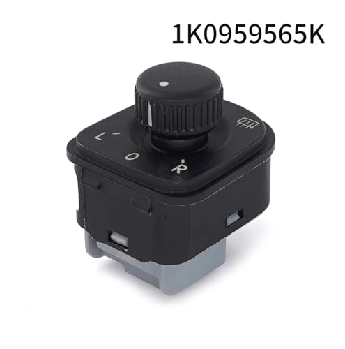 Bouton rétroviseur extérieur cassé ? Changez pour ce 1K0959565K pour VW - 3