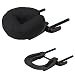 EarthLite Massage Table Face Cradle Deluxe Adjustable - Durable, Fully Adjustable Headrest Platform for Massage Chairs & Tables, Black