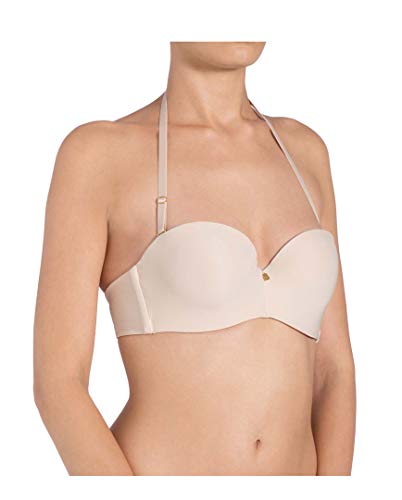 Triumph Body Make-Up Essent WDP Soutien-Gorge avec Bretelles Amovibles, Nude Beige NZ, 95D Femme