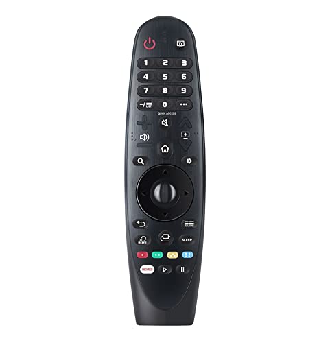 AULCMEET AN-MR19BA Replacement Remote fit for LG 4K OLED TV NO Voice Magic Pointer 65SM8100PVA 65SM86* 65SM8600PTA 65SM8600PVA 65SM90* 65SM9000PTA 65SM9000PVA 65SM94* 65SM9450PTA 65SM95* 75SM86*