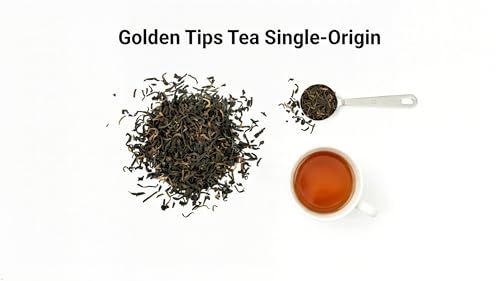 Image of ZenVerdant Yunnan Loose Leaf Black Tea, Dian Hong, 10oz | Distinctive Chinese Highland Black Tea with Balanced Honey Sweetness & Gentle Fruit Undertones