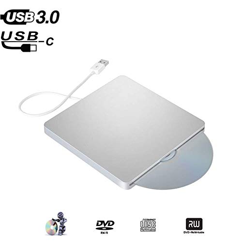ZXL unità CD/Dvd Esterna Hi-Speed USB 3.0 Recorder Player unità Mobile Portatile Sottile per Laptop MacBook/Laptop Windows/Desktop