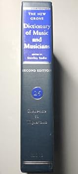 Hardcover The New Grove Dictionary Of Music And Musicians Vol. 26 Twelve Note To Wagner Tuba. Book
