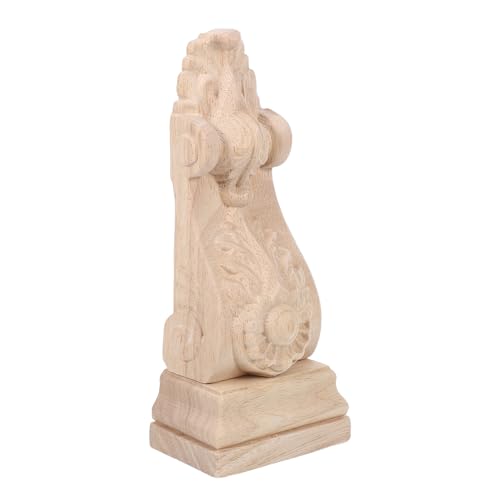 Ménsula decorativa de madera tallada a mano para estantes de estilo europeo elegante