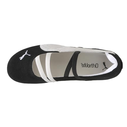 Puma Women's Speedcat Ballet Suede Ballet Slip On Flat Casual - Black4
