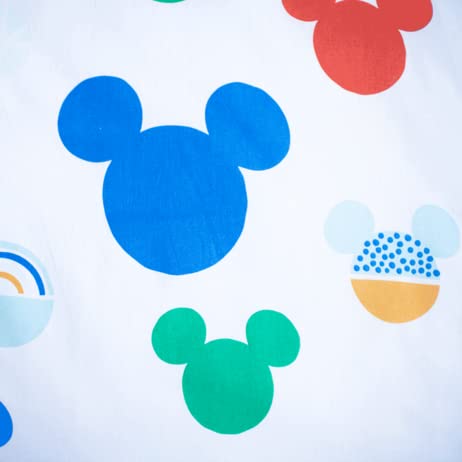 Miniatura 5 de Mickey Mouse Jfabrics Disney Juego De Ropa De Cama Con Funda Nórdica Y Funda De Almohada Para Bebé 100 Algodón Azul 100 X 135 Cm Funda De Almohada 60 X 40 Cm