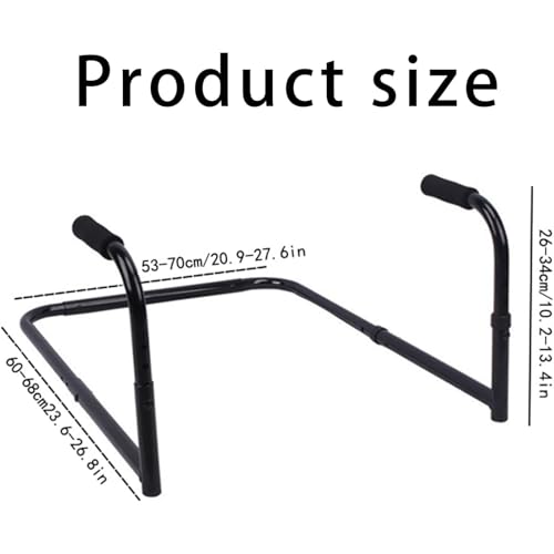 Grip and Go - Riel de asistencia de pie, altura ajustable para personas mayores, asas de sofá para levantarse de sillas y sofás de forma segura y sin esfuerzo