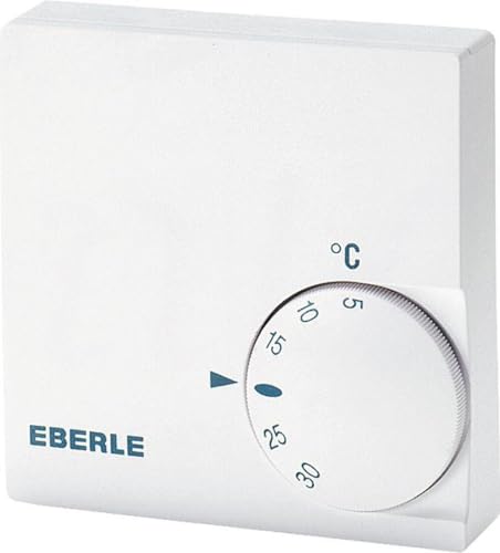 Eberle RTR-E6724 111 1707 51 100 RTR-E 6724 Raumthermostat Unterputz 5 bis 30 °C, Reinweiß
