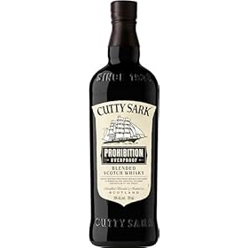 Cutty Sark Prohibition Overproof Blended Whisky - 70cl - 50% ABV - A Marriage of the Finest Single Malts - Small Batch Cutty Sark Whisky - Packaging may vary – Cutty Sark