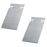Bosch 2601098040 Base Plates for Belt Sanders 1274DVS, GBS 75 AE (2-Pack)