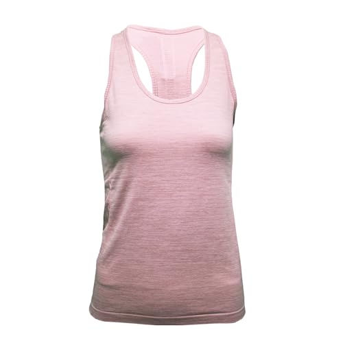 Image of TriDri Womens/Ladies Multi Sport Melange Seamless 3D Vest (M) (Light Pink)