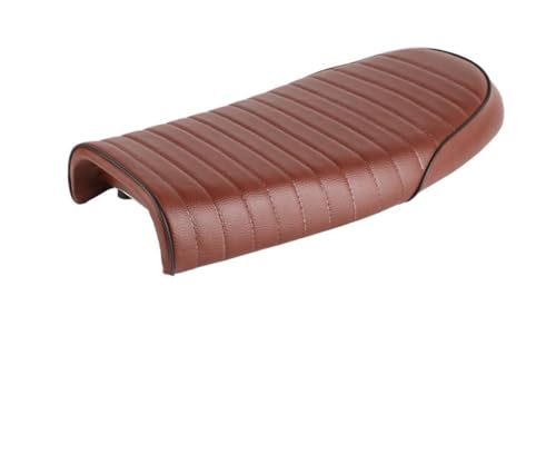 Selle moto vintage en cuir PU supérieur pour CG125 style café racer