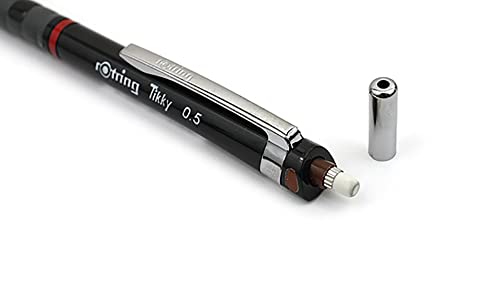 Image of Rotring 0.5 mm Mechanical Pencil Black Tikky
